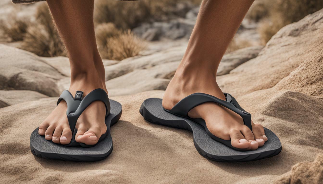 Designer flip-flops vs. Outdoor slippers