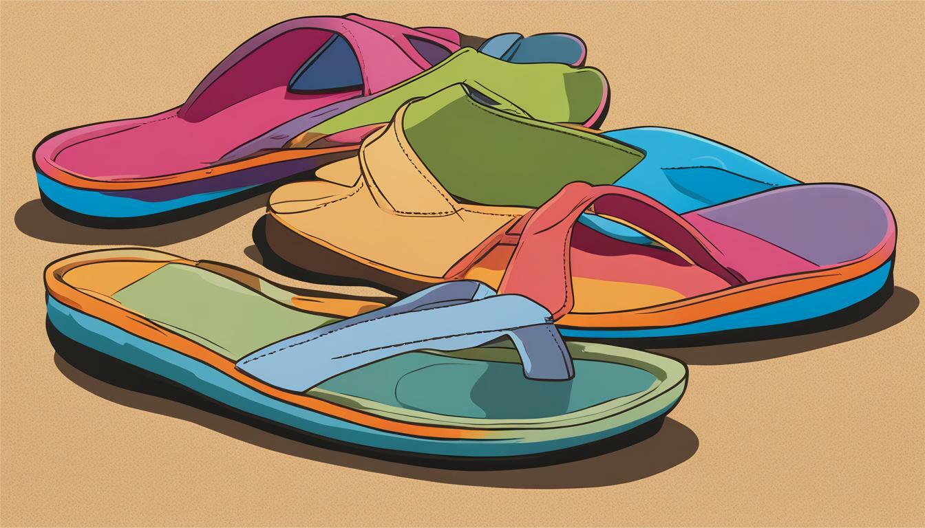 Kids' flip-flops vs. Moccasin slippers