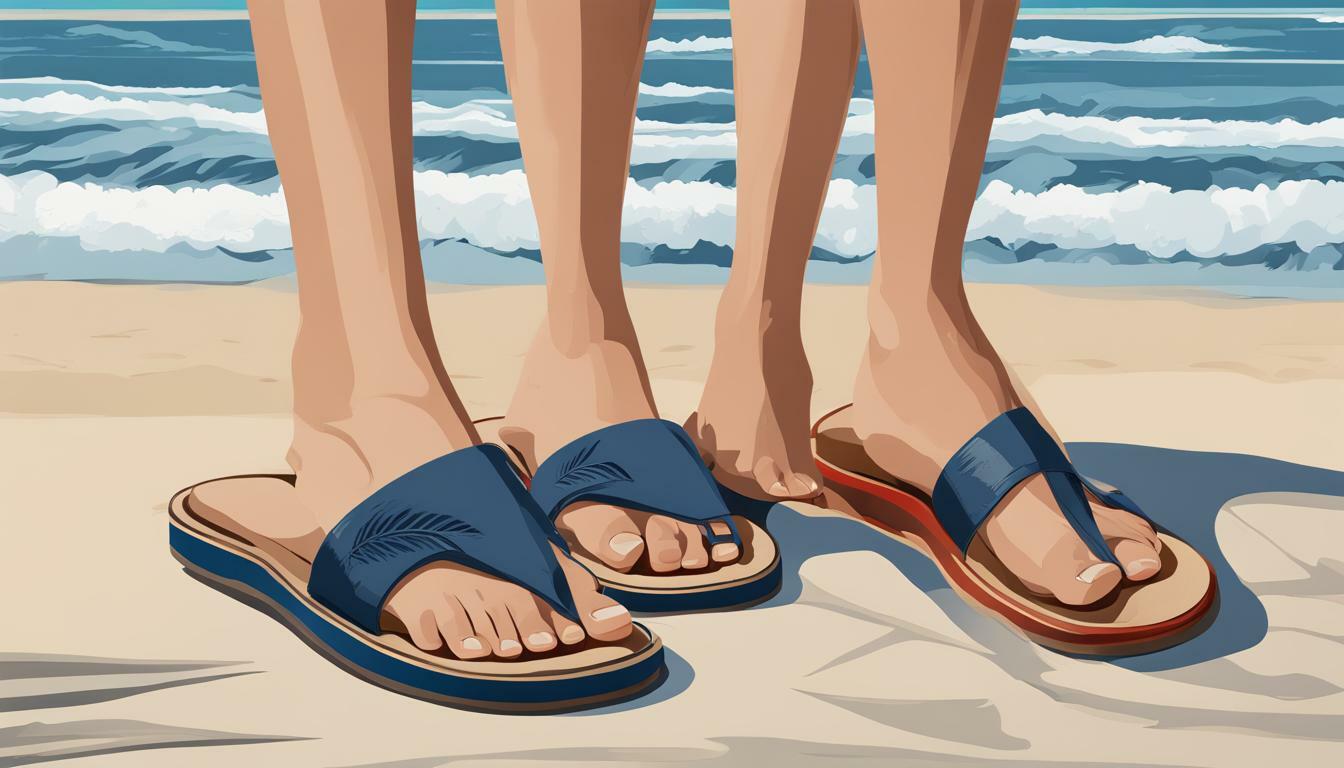 Open-toe slides vs. Open-toe flip-flops: A comparison of summer footwear