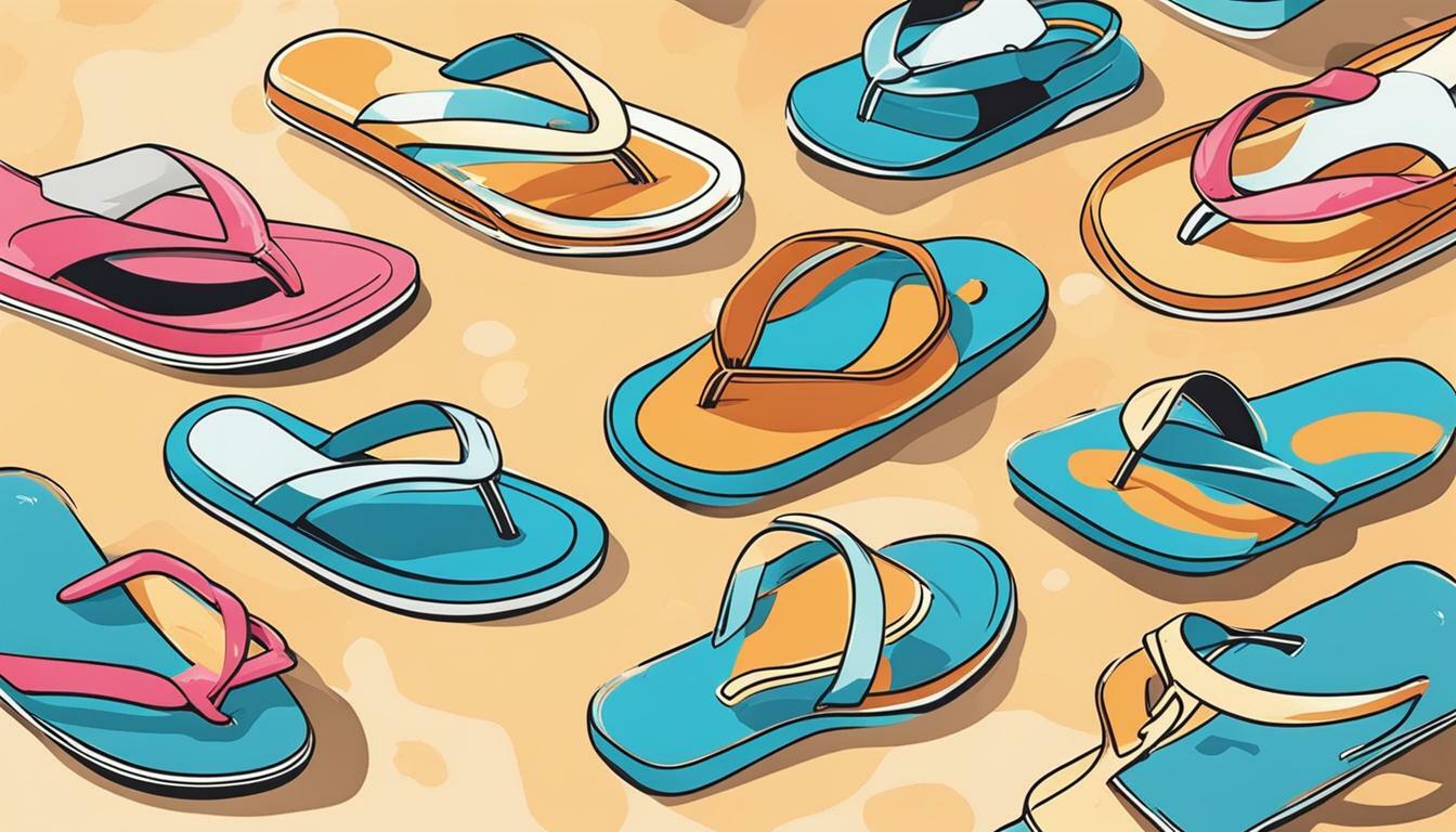 Poolside slides vs. Poolside flip-flops