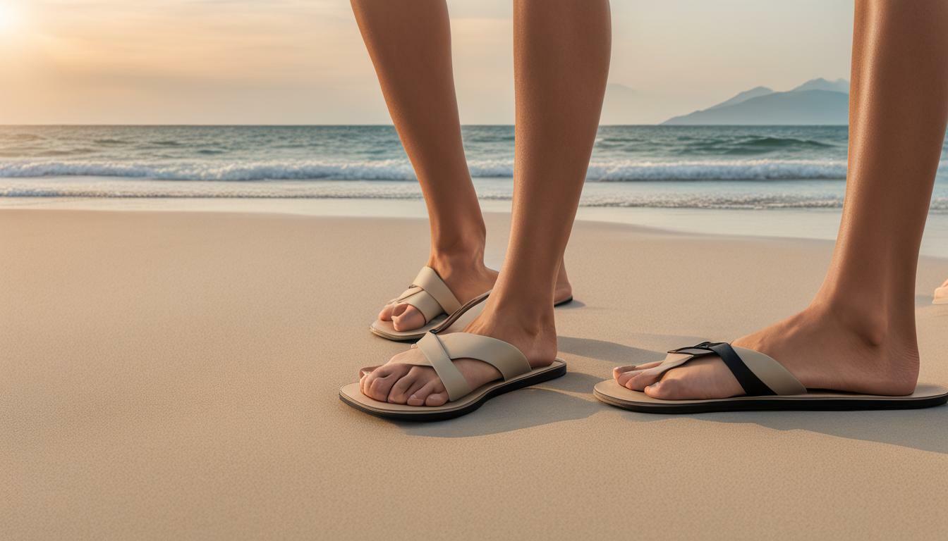 Slide sandals vs. Thong-style flip-flops