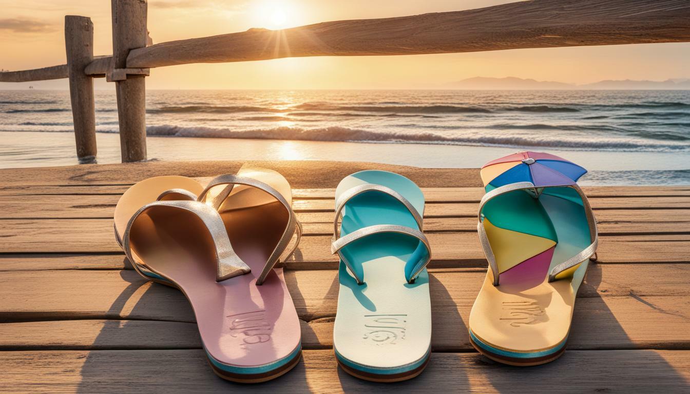 Slide sandals with metallic footbeds vs. Flip-flops with metallic footbeds: Which is the Best Option for You?