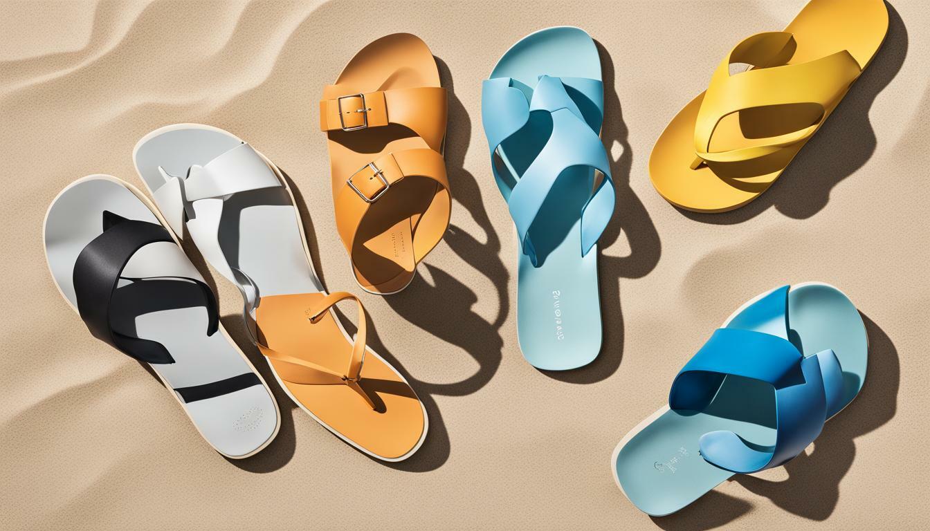 Slide sandals with minimalist style vs. Flip-flops with minimalist style