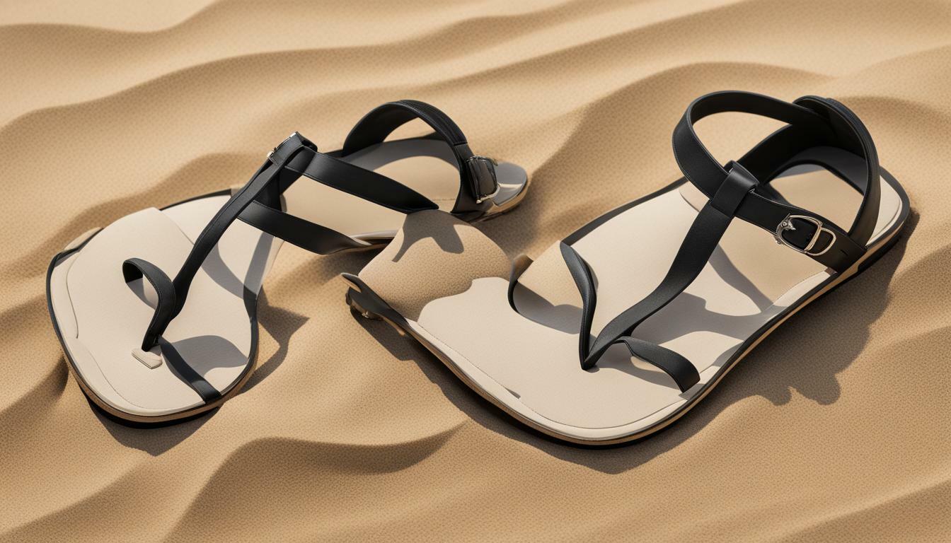 Slide sandals with supportive arches vs. Flip-flops with supportive arches