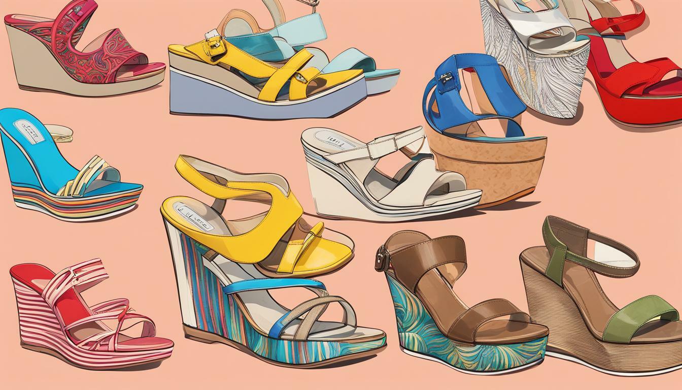 Slide Sandals with Wedge Heels vs. Flip-Flops with Wedge Heels: A Comparison of Comfort and Style