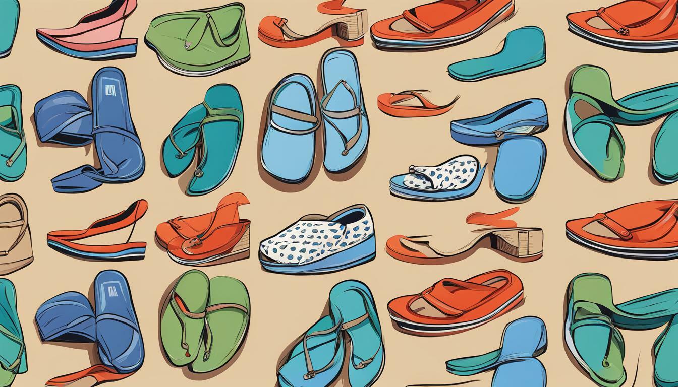 Slide slippers vs. Slipper-style flip-flops