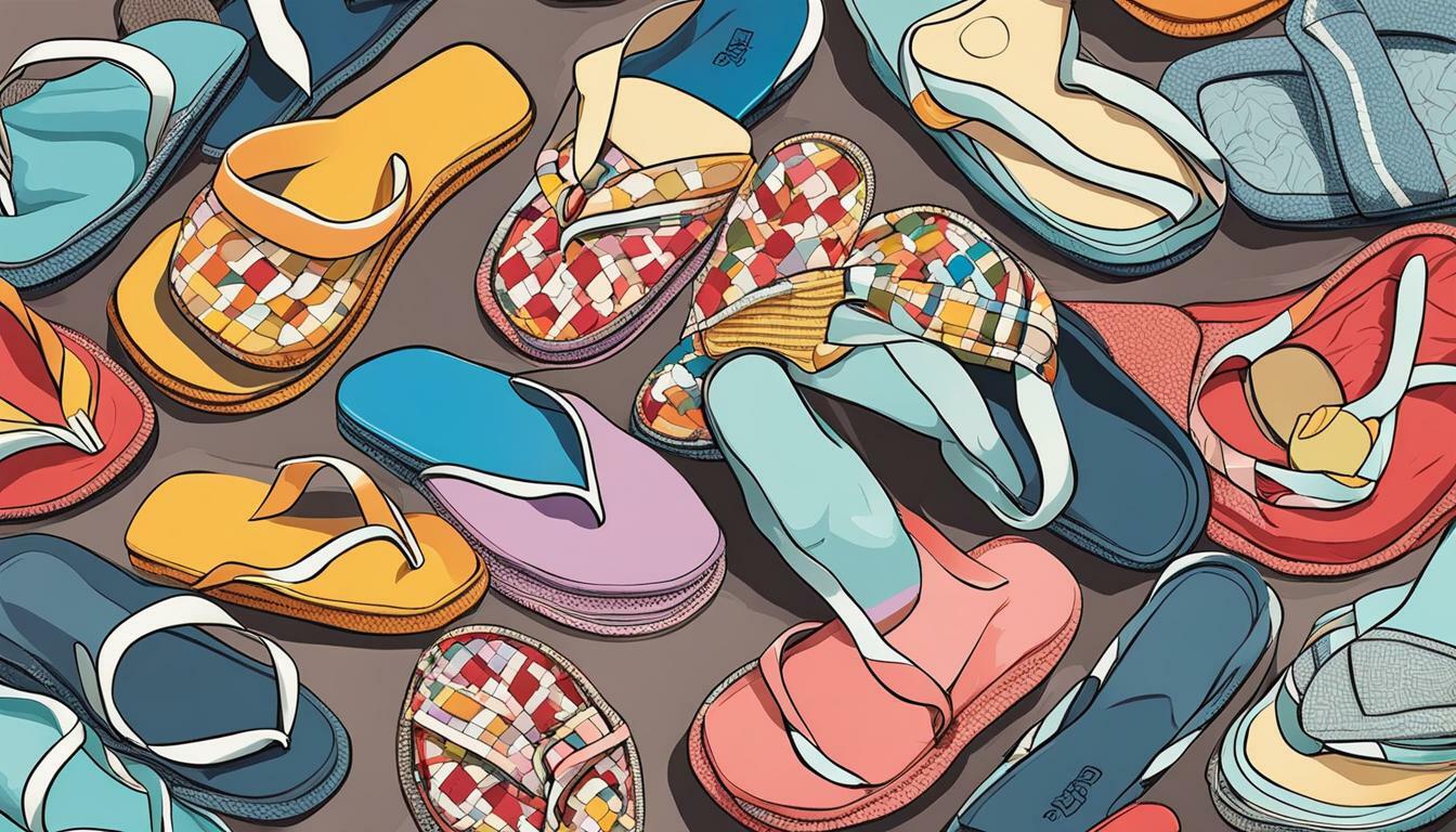 Trendy flip-flops vs. Quilted slippers: The Comfort Showdown